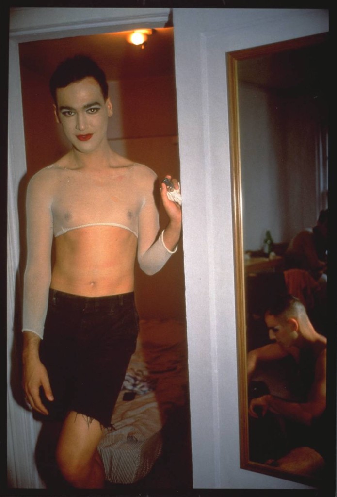 Jimmy Paulette and Tabboo! undressing, NYC 1991 by Nan Goldin born 1953